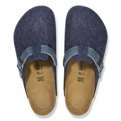 Boston Leather/Textile/Felt Midnight Blue