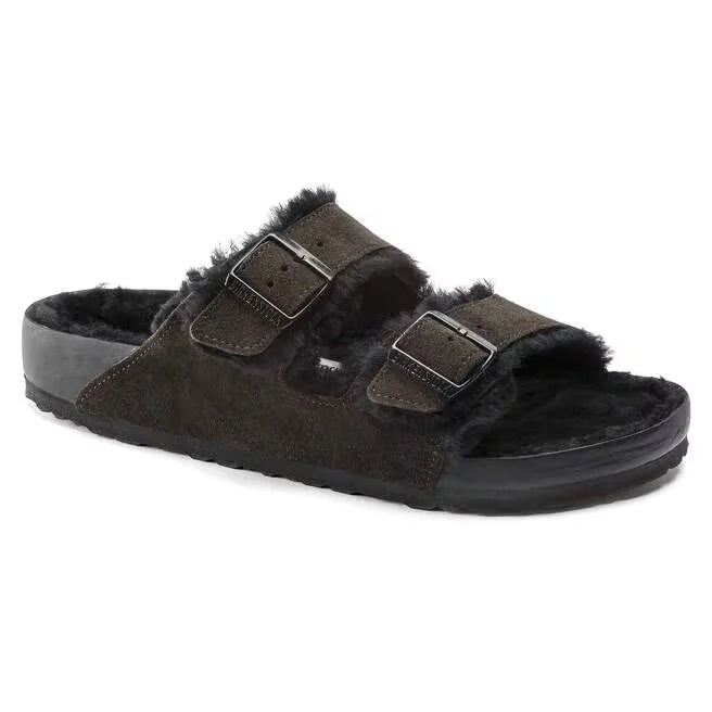 Arizona Shearling Suede Leather/Fur