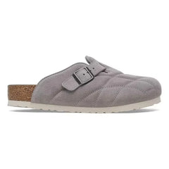 Boston Quilted Suede Leather Stone Coin
