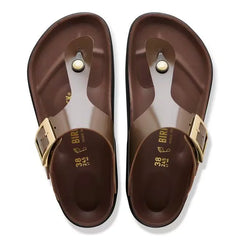 Gizeh Droplet Buckle Natural Leather Patent