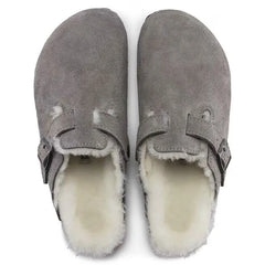 Boston Shearling Suede Leather