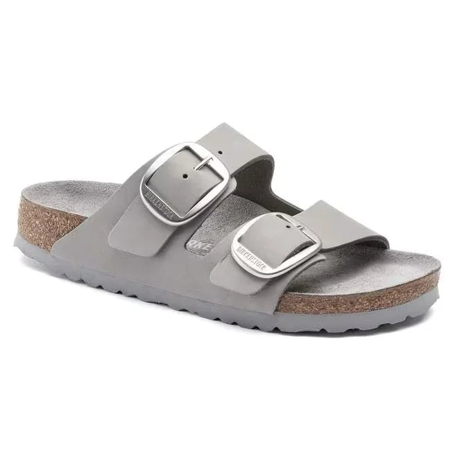 Arizona Big Buckle Natural Leather Nubuck