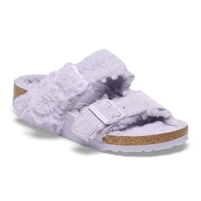 Arizona Teddy Split Suede Leather/Fur
