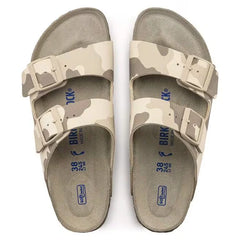 Arizona Soft Footbed Birko-Flor Desert Soil Gray/Taupe