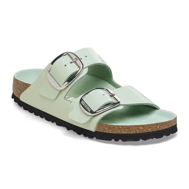Arizona Big Buckle Natural Leather Patent